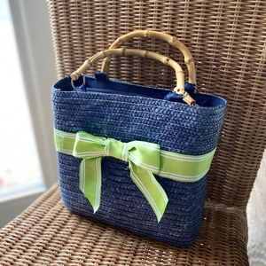Small Raffia purse